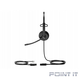 Гарнитура проводная Yealink YHS34 Mono черный