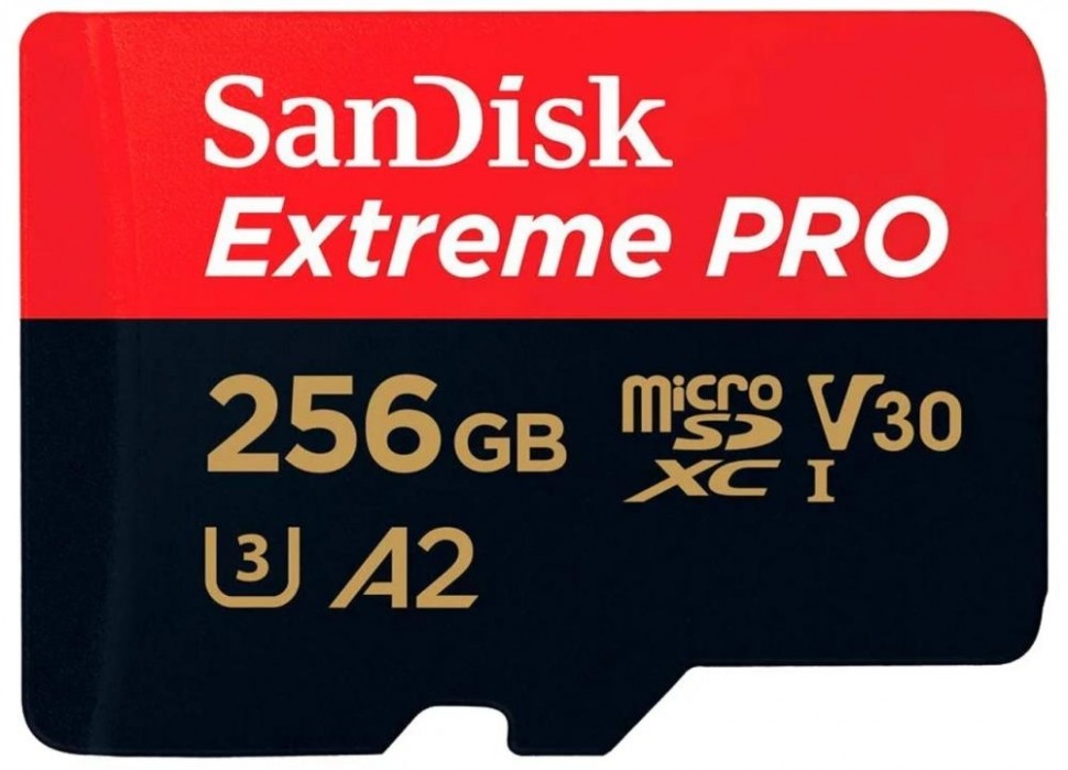 Карта памяти MICRO SDXC 256GB UHS-I W/A SDSQXCD-256G-GN6MA SANDISK