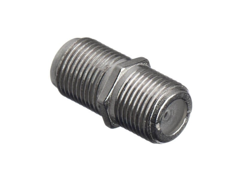 Переходник гнездо F-гнездо F (цинк) (F120-46), NETKO Optima