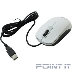 Genius DX-110 White {мышь оптическая, 1000 dpi, 3 кнопки+колесо прокрутки, провод 1,5 м, USB} [31010009401]