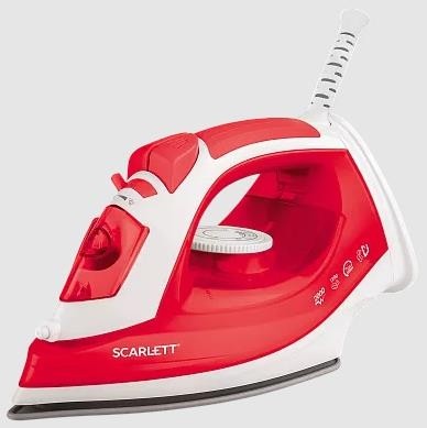 Утюг SC-SI30P15 WHITE / RED SCARLETT