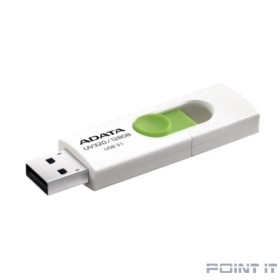 A-DATA Flash Drive 128GB &lt;AUV320-128G-RWHGN&gt; UV320, USB 3.2, белый/зеленый