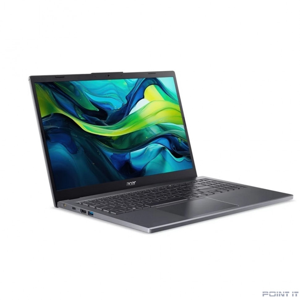 Ноутбук Acer Aspire 15 A15-51M-39F7 [NX.KXRCD.002] Metall 15.6" {FHD 3 100U/8Gb/SSD512Gb/noOS}