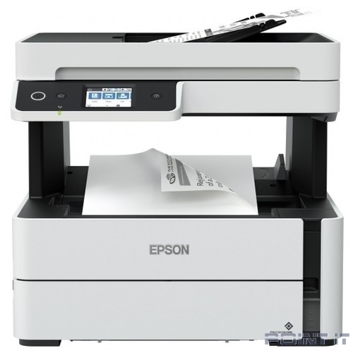 Epson EcoTank ET-M3170 (C11CG92405) {A4, 1200x2400 dpi, 39 стр/мин (ч/б А4), 20 изобр./мин (ч/б А4), Wi-Fi, Ethernet (RJ-45), USB}