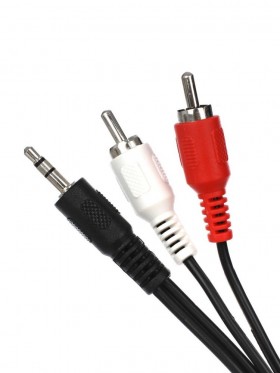 Кабель AUDIO 3.5MM TO 2XRCA 3M VAV7183-3M VCOM