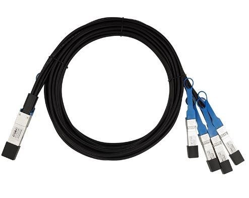 Кабель DAC QSFP28 TO 4XSFP28 3M QSFP28-4XSFP28-DAC-3M LR-LINK