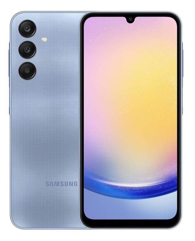 Мобильный телефон GALAXY A25 6/128GB LIGHT BLUE SM-A256 SAMSUNG