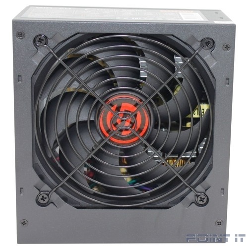 Ginzzu CB600 12CM black,24+4p,2 PCI-E(6+2), 4*SATA,3*IDE,оплетка MB, кабель питания