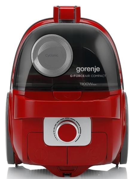 Пылесос VC1901GACRCY 731891 RED GORENJE