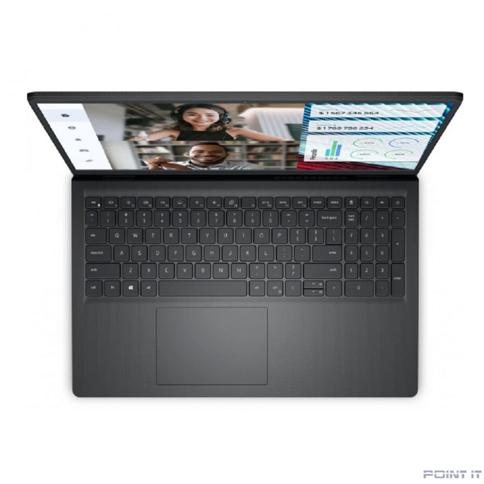 Ноутбук DELL Vostro 3520 [3520-3850-1] black 15.6" {FHD i3-1215U/8Gb/512Gb SSD/RJ45/Linux} (NB3520EM)