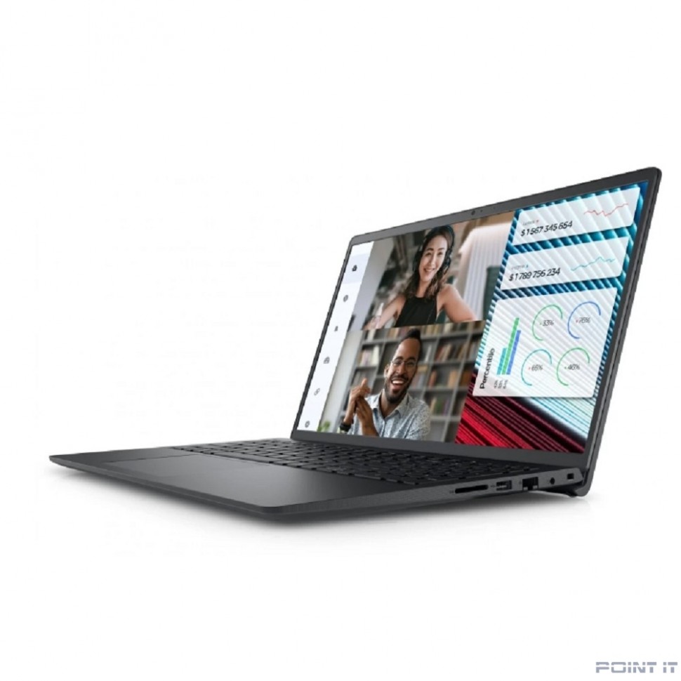 Ноутбук DELL Vostro 3520 [3520-3850-1] black 15.6" {FHD i3-1215U/8Gb/512Gb SSD/RJ45/Linux} (NB3520EM)