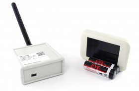 Комплект: Радиоканальный счетчик. Сенсоры RCount, USB модем сбора данных, ПО, кронштейны, Белый