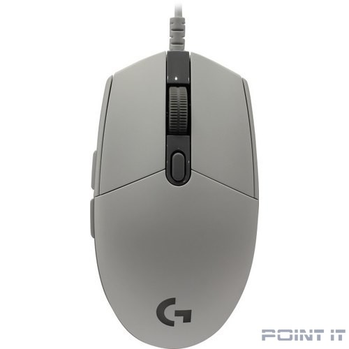 Мышь Logitech G102 LIGHTSYNC белый оптическая (8000dpi) USB (6but) [910-005824]