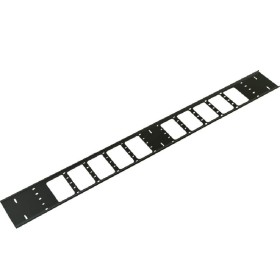 Кабельный органайзер 19, 18U, металлический, вертикального типа, черный M (аналог 55183)