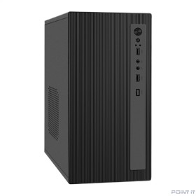 Exegate EX299061RUS Корпус Minitower ExeGate BAA-303M (mATX, без БП, 2*USB, HD Audio, черный)