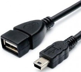 Кабель USB AF/MINIUSB OTG 0.1M AT2822 ATCOM