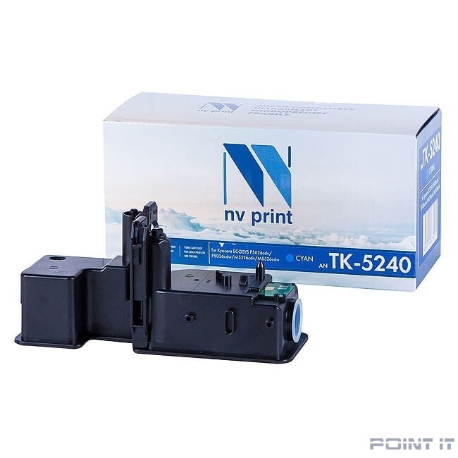 Тонер-картридж NVP NV-TK-5240 Cyan для Kyocera Ecosys P5026cdn/P5026cdw/M5526cdn/M5526cdw (3000k)