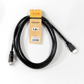 Кабель HDMI/HDMI 1.8M V1.4+3D CG150S-1.8M TV-COM