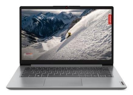 Ноутбук LENOVO IdeaPad 1 14IAU7 14" 1920x1080/Intel Core i7-1255U/RAM 8Гб/SSD 512Гб/Intel Iris Xe Graphics/ENG|RUS/DOS серый 1.38 кг 82QC0066PS