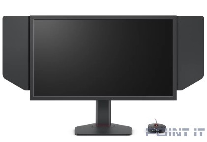 Монитор Benq XL2546X 24.5'', 1920x1080, TN, 360Hz, 1000:1, 320cd, 1ms, 3*HDMI, DP; Height adj 155, Flicker-free;Low Blue Light, Calibration Report, Shading Hood, 3Y, Grey