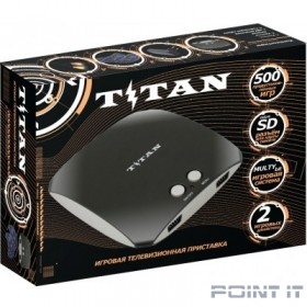SEGA Magistr Titan 3 черный (500 встроенных игр) (SD до 32 ГБ) [ConSkDn66] [MTB-500]