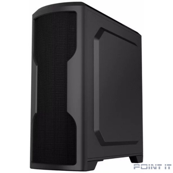 Gamemax G562 Matrix ATX case, black, w/o PSU, w/1xUSB3.0+2xUSB2.0, w/1x12cm 32xLeds Blue LED rear fan