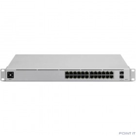 UBIQUITI USW-Pro-24 Коммутатор в стойку, 24х 1G RJ45, 2х 10G SFP+
