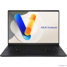 Ноутбук ASUS VivoBook S14 OLED M5406NA-QD109 [90NB1493-M006B0] Black 14&quot; {OLED Ryzen 5 7535HS/16Gb/SSD1Tb/AMD Radeon/ noOS}