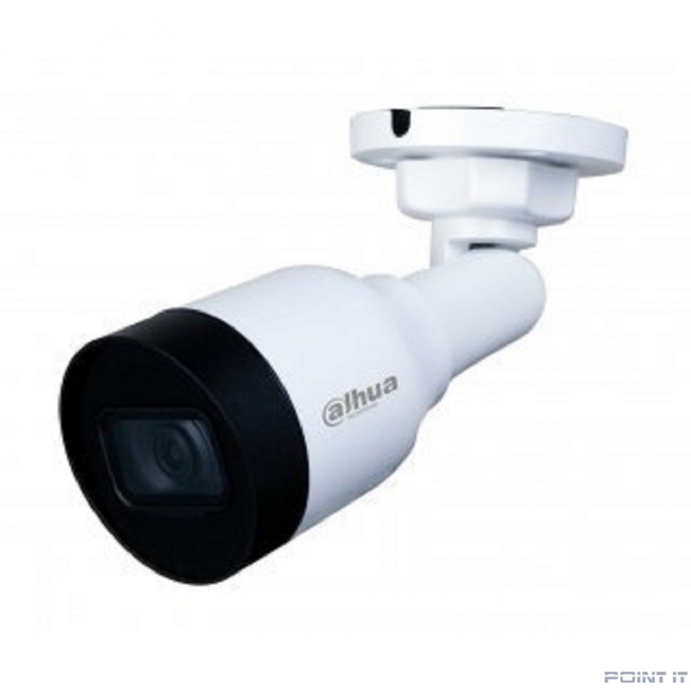 DAHUA DH-IPC-HFW1239S1P-LED-0360B-S6 Уличная цилиндрическая IP-видеокамера Full-color 2Мп, 1/2.8” CMOS, объектив 3.6мм, LED-подсветка до 30м, IP67, корпус: металл, пластик