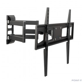 Kromax CORBEL-11 grey titan {32&quot;-75&quot;;  Максимальная нагрузка: 45 кг;  VESA: 200x200, 200х300, 200х400, 300х200, 300х300, 300х400, 400х200, 400х300, 400х400, 600х400 мм;  Наклон: +5°-12°Поворот: ±90°}