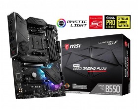 Материнская плата AMD B550 SAM4 ATX MPG B550 GAMING PLUS MSI