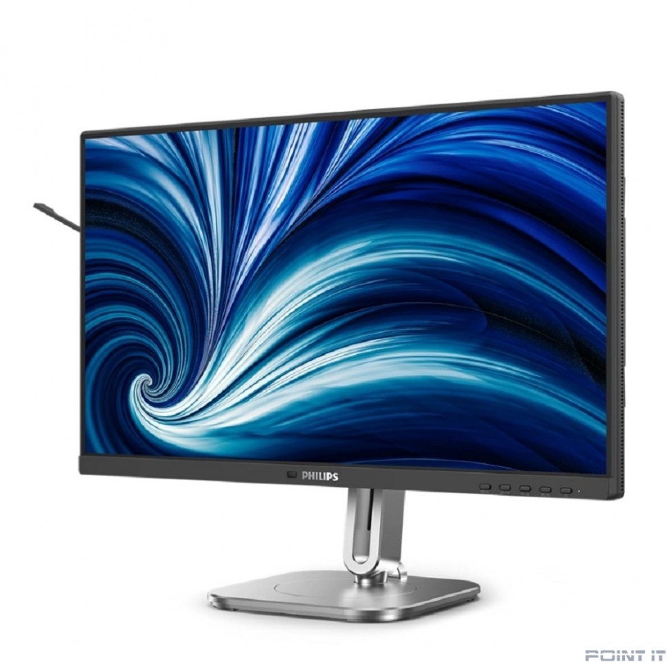 Монитор LCD PHILIPS 23.8" 24B2N4200/00 Black с поворотом экрана (IPS, 1920x1080, 120Hz, 4 ms, 178°/178°, 300 cd/m, 1500:1)