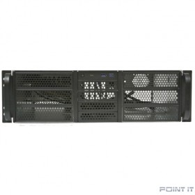 Procase RE306-D6H4-C8-48 Корпус 3U server case,6x5.25+4HDD,черный,без блока питания(2U,2U-redundant),глубина 480мм,MB CEB 12&quot;x10.5&quot;,8slot [RE306-D6H4-C8-48]