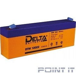 Delta DTM 12022  (2.2 А\ч, 12В) свинцово- кислотный аккумулятор  