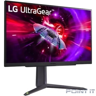 Монитор LCD LG 27" 27GR75Q-B UltraGear черный {IPS 2560x1440 165hz 1ms 300cd 2xHDMI DisplayPort} [27gr75q-b.aruz]