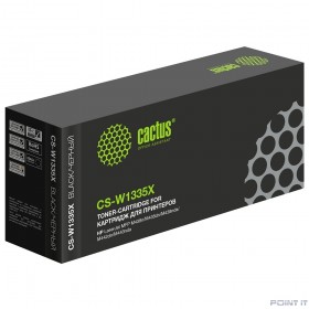 Картридж лазерный Cactus CS-W1335X W1335X черный (13700стр.) для HP LJ MFP M438n/M438dn/M438nda/M442dn/M443nda