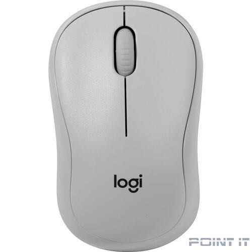 910-006128 Мышь беспроводная Logitech M220 Silent Offwhite (белая, оптическая, 1000dpi, 2.4 GHz/USB-ресивер, бесшумная)