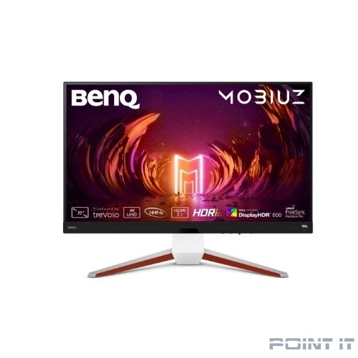 Монитор LCD Benq 31.5" EX3210U черный {IPS 3840x2160 144HZ 16:9 300(600)cd 2ms 1000:1 178/178 2xHDMI2.0 DisplayPort1.4 4xUSB3.0 Speaker Microphone Tilt Swivel HAS White}