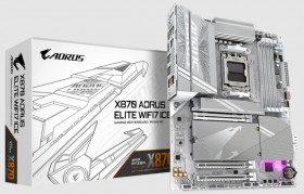 Материнская плата AMD X870 SAM5 ATX X870 A ELITE WF7 ICE GIGABYTE