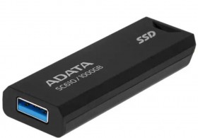 SSD внешний жесткий диск USB3.2 1TB SC610-1000G-CBK/RD ADATA