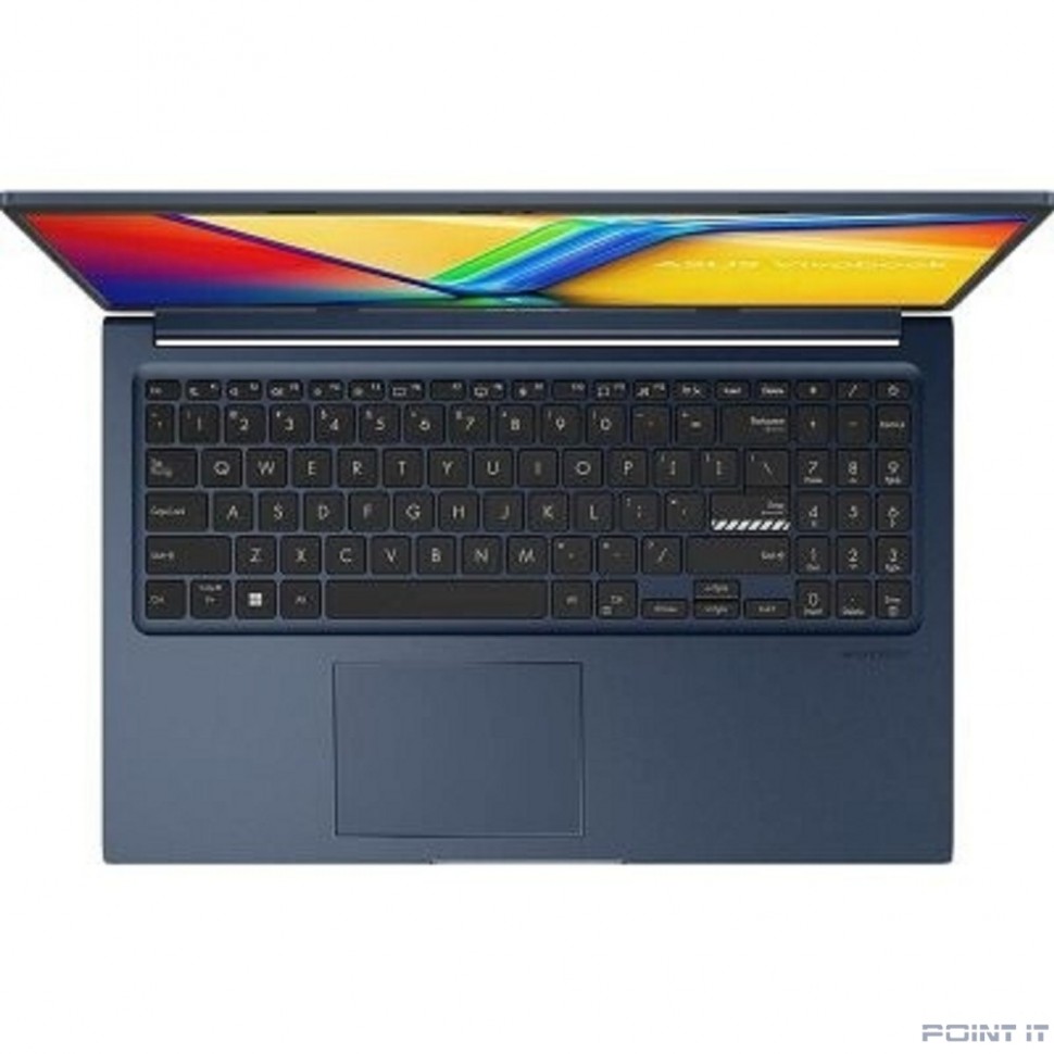 Ноутбук ASUS Vivobook 15 X1504VA-BQ312 [90NB10J1-M01HX0] Quiet Blue 15.6" {FHD i3 1315U/8Gb/256Gb SSD/VGA int/noOS}