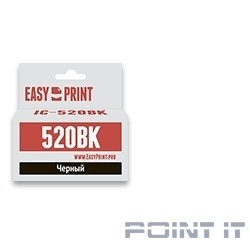 Easyprint PGI-520BK Картридж IC-PGI520BK для Canon PIXMA iP4700/MP540/620/980/MX860, черный, с чипом