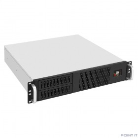 Exegate EX297156RUS Серверный корпус ExeGate Pro 2U400-02 &lt;RM 19&quot;, высота 2U, глубина 400, БП 600RADS, USB&gt;