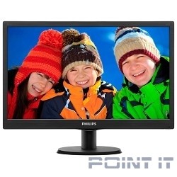 Монитор LCD PHILIPS 19.5" 203V5LSB26(10/62) черный {TN 1600x900 90/50 1000000:1 5ms 200cd D-Sub}