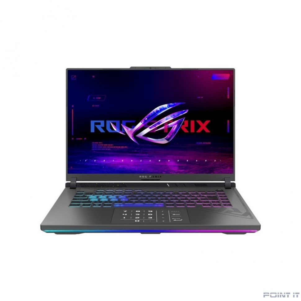 Ноутбук ASUS ROG Strix G16 G614JZ-N3084 [90NR0CZ1-M007V0] Eclipse Gray 16" {1920x1200 i9 13980HX(2.2Ghz)/16384Mb/1024PCISSDGb/noDVD/Ext:nVidia GeForce RTX4080(12288Mb)/DOS + NumberPad}