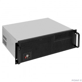 Exegate EX297478RUS Серверный корпус ExeGate Pro 3U300-03 &lt;RM 19&quot;, высота 3U, глубина 300, без БП, USB&gt;