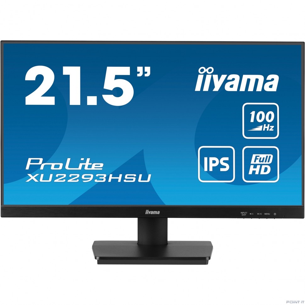 Монитор LCD IIYAMA 23.8" XU2493HSU-B7 {IPS 1920x1080 100Hz 1ms 300cd HDMI DisplayPort USB M/M}