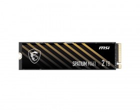 SSD жесткий диск PCIE 4.0 NVME M.2 2TB SPATIUM M461 2TB MSI