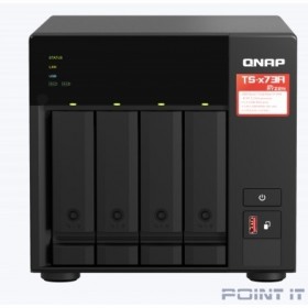 QNAP TS-473A-8G Сетевое хранилище NAS 4-bay настольный Ryzen V1500B