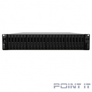 Synology FS3600 Сетевое хранилище 24x2.5" SAS/SATA, Intel Xeon D-1567/12x2.1GHz, 16GB DDR4, 4x1 Гбит/с, 2x10 Гбит/с